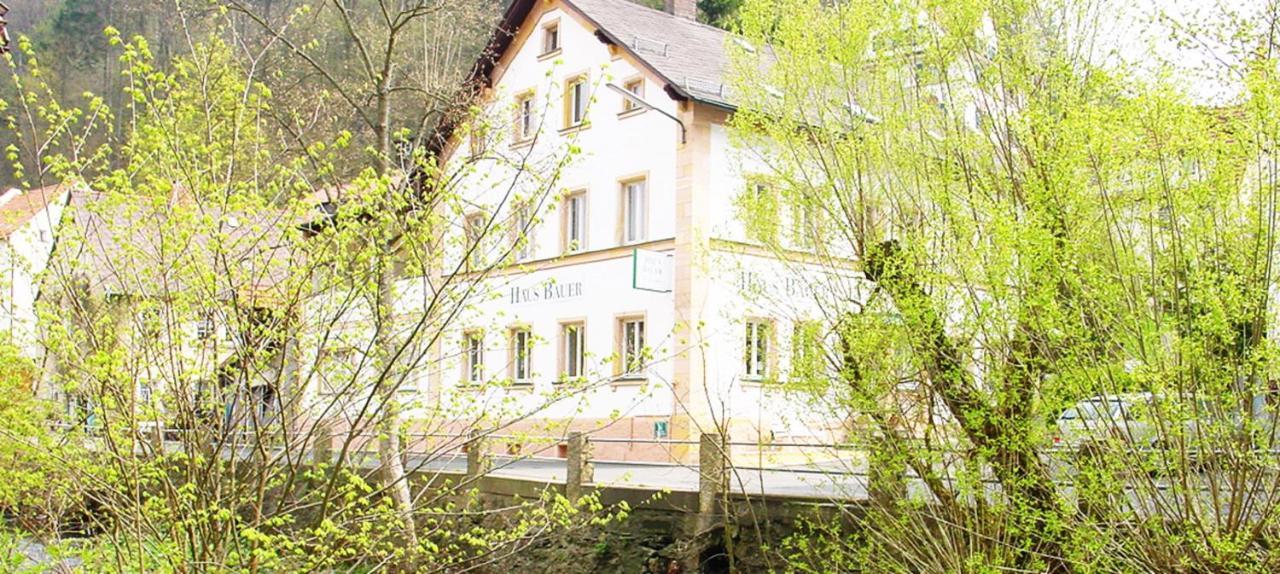 Hotel Haus Bauer Bad Berneck im Fichtelgebirge Exterior foto